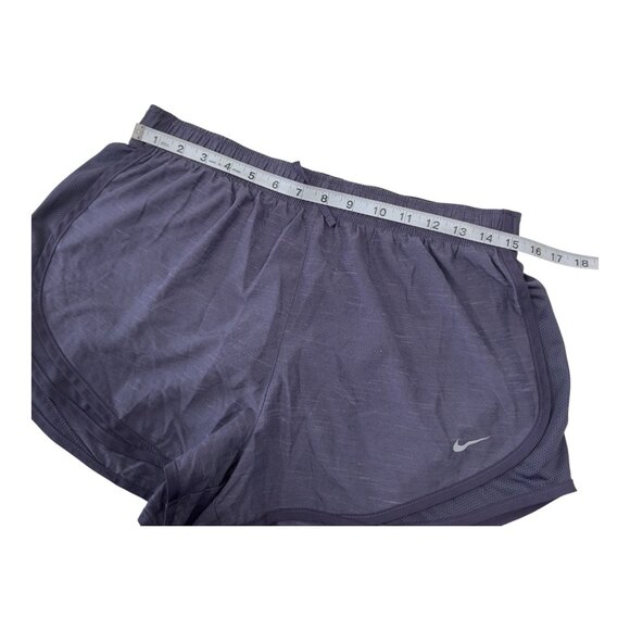 Nike Dri-Fit Womens Running Shorts Size L -Purple Lightweight Activewear - Picture 7 of 12